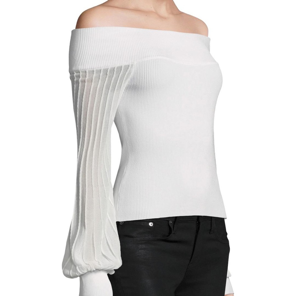 RONNY KOBO Off-Shoulder Top